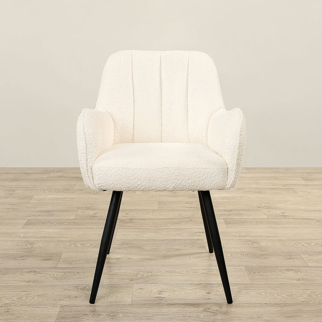 Davis - Bouclé <br>Dining Chair - Bloomr