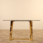 Furniture-Elwyn<br>Marble Console Table-Bloomr