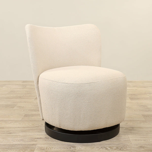 Gore - Bouclé<br> Swivel Armchair Lounge Chair