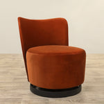 Furniture-Gore <br> Swivel Armchair Lounge Chair-Bloomr