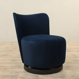 Furniture-Gore <br> Swivel Armchair Lounge Chair-Bloomr