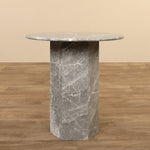 Furniture-Florence <br>Marble Side Table-Bloomr