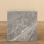 Furniture-Poppy <br>Marble Side Table-Bloomr