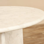 Furniture-Leo <br>Marble Side Table-Bloomr