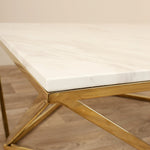 Furniture-Luca <br> Marble Coffee & Side Table-Bloomr