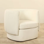 Niles - Bouclé <br> Armchair Lounge Chair - Bloomr