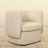 Furniture-Niles - Bouclé <br> Armchair Lounge Chair-Bloomr