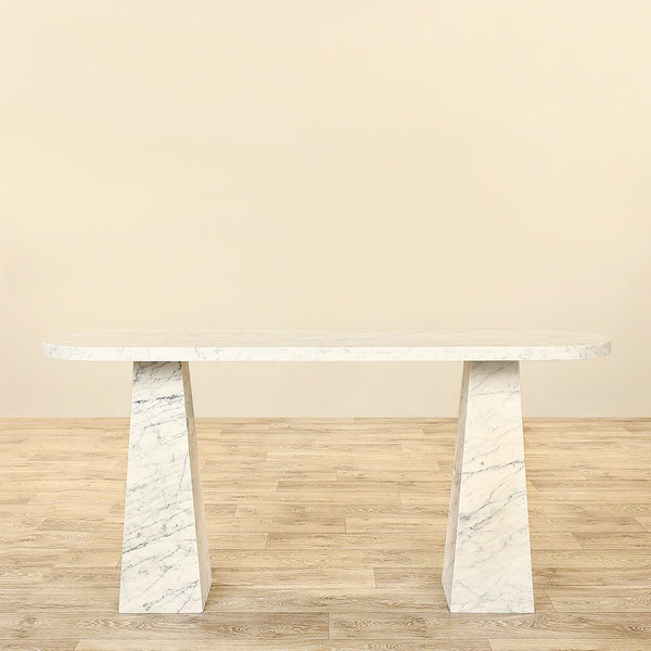 Roma <br>Marble Console Table - Bloomr