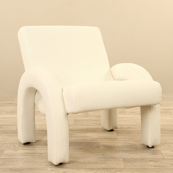 Wayne - Bouclé<br> Armchair Lounge Chair