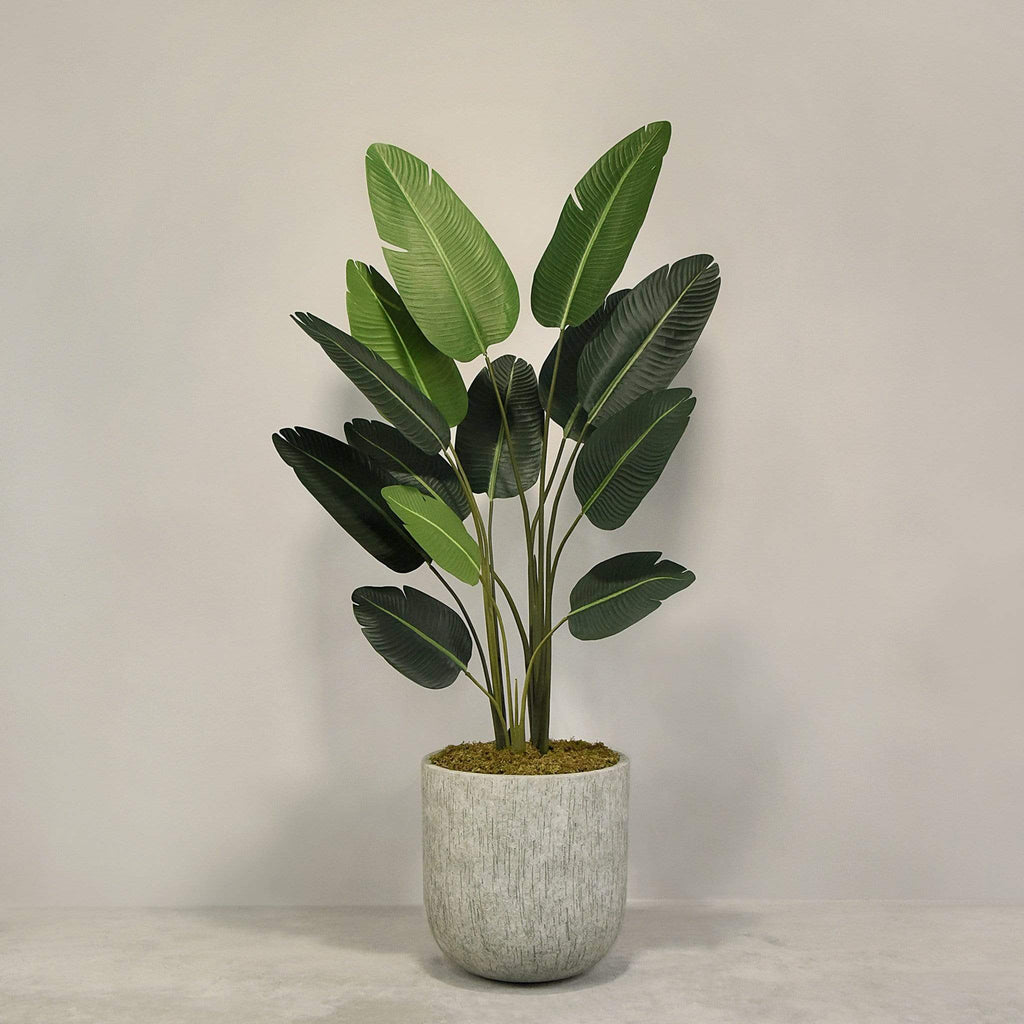 Artificial Strelitzia With Pot - Bloomr