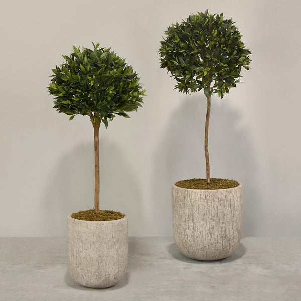 Artificial Laurel Tree with Pot - Bloomr