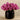 Floral Arrangement-Artificial Rose Arrangement in Black Vase-Bloomr