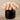 Floral Arrangement-Artificial Rose Arrangement in Black Vase-Bloomr