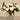Floral Arrangement-Artificial Rose Arrangement in Glass Vase-Bloomr