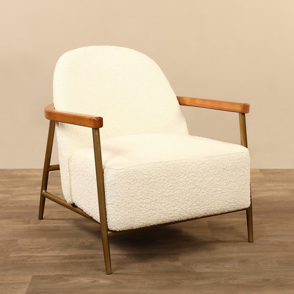 Eady - Bouclé <br> Armchair Lounge Chair