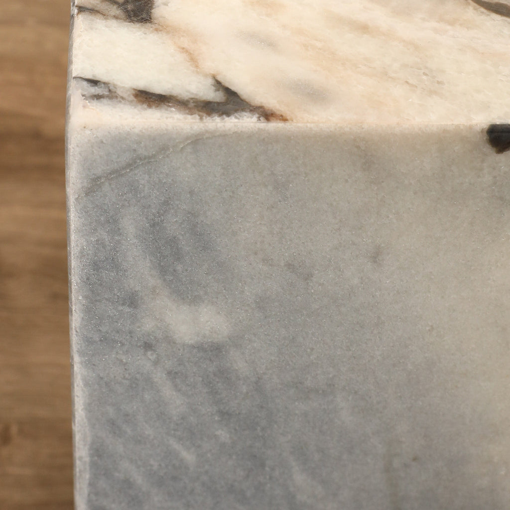 Poppy <br>Marble Side Table - Bloomr