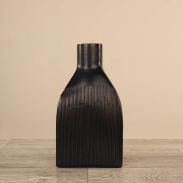 Glass Decor-Rectangle Bottle Vase-Bloomr