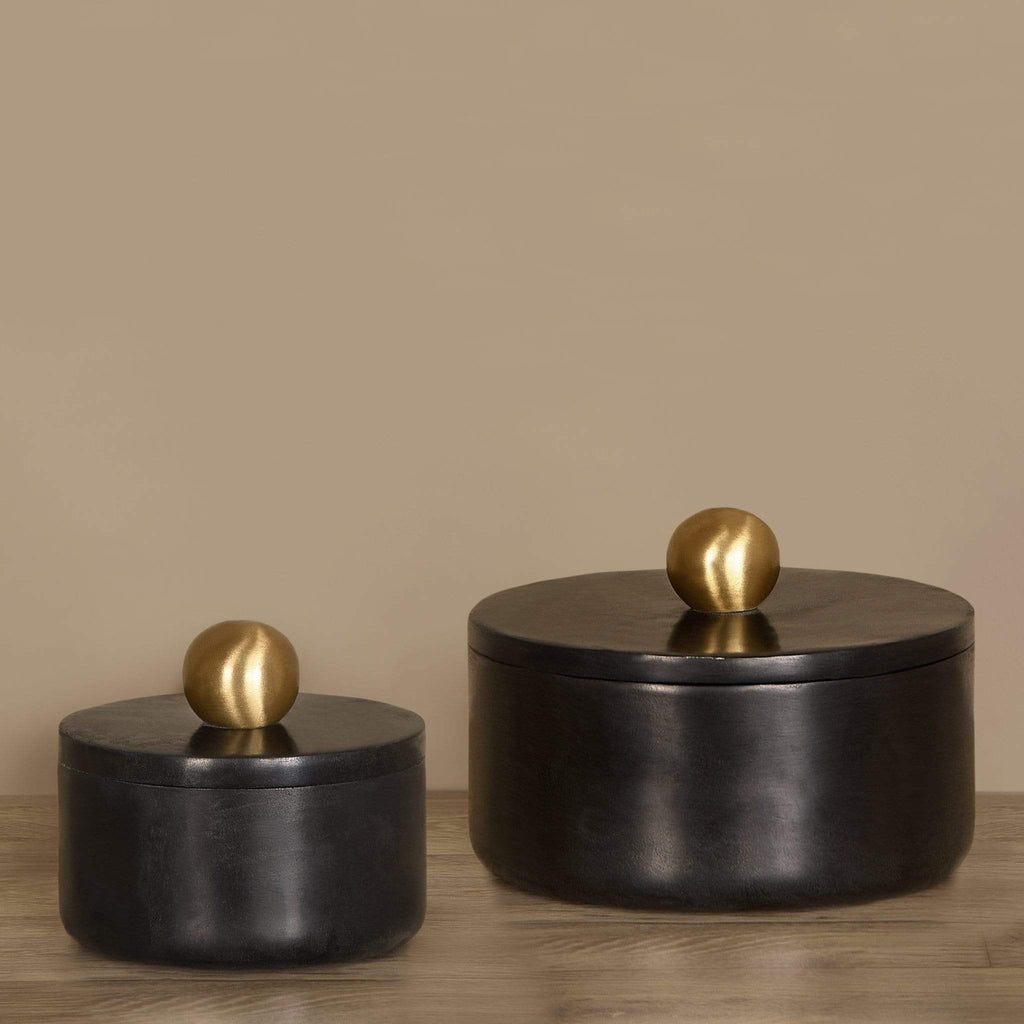 Box with Brass Knob - Bloomr