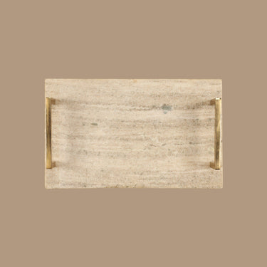 Marble Decor-Plain Onyx Marble Tray-Bloomr