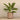 Plants-Artificial Potted Hosta Leaf-Bloomr
