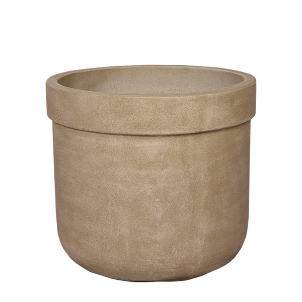 Round Cement Tree Pot - Large